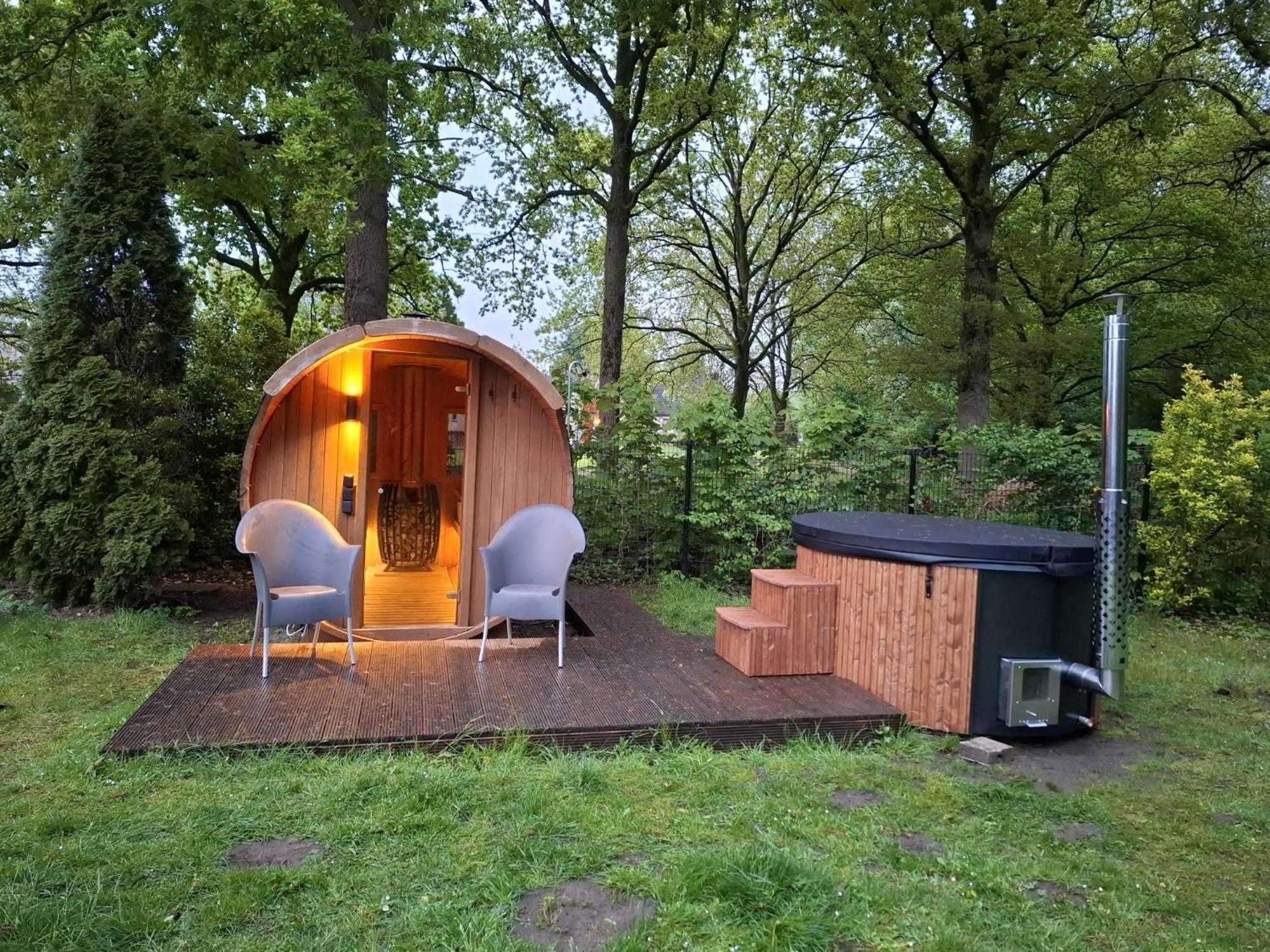 La Casa Pacha Mama Sauna En Hottub Ewijk Esterno foto